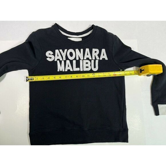 Aiko Revolve Black Giacomo Sayonara Malibu Sweatshirt - Picture 7 of 13